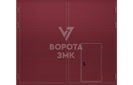 Промышленные ворота 5000×4000 ЗМК-5031